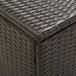 Acquista Baule da Giardino in Polyrattan 200x50x60 cm Marrone con riferimento GHV-46475 della ditta GARDENHOME