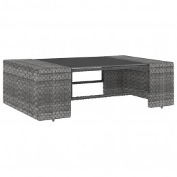 Acquista Set Divani da Giardino 2 pz in Polyrattan Grigio con riferimento GHV-49522 della ditta GARDENHOME