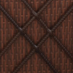 Acquista Lettino Prendisole con Cuscino e Tavolino in Polyrattan Marrone con riferimento GHV-46226 della ditta GARDENHOME