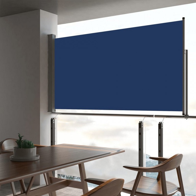 Acquista Tenda Laterale Retrattile per Patio 160x300 cm Blu con riferimento GHV-48350 della ditta GARDENHOME