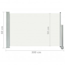 Acquista Tenda Laterale Retrattile per Patio 60x300 cm Crema con riferimento GHV-48353 della ditta GARDENHOME