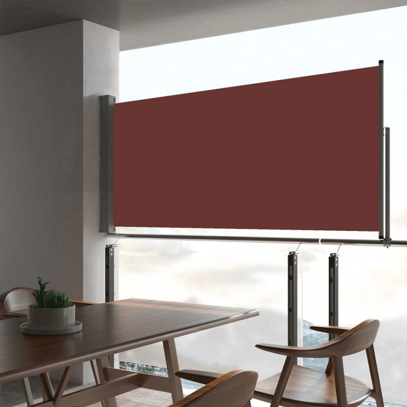 Acquista Tenda Laterale Retrattile per Patio 60x300 cm Marrone con riferimento GHV-48355 della ditta GARDENHOME