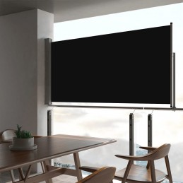 Acquista Tenda Laterale Retrattile per Patio 80x300 cm Nera con riferimento GHV-48358 della ditta GARDENHOME
