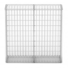 Acquista Cesto Gabbione con Coperchio in Filo Zincato 100 x 100 x 30 cm con riferimento GHV-141041 della ditta GARDENHOME