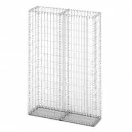 Acquista Cesto Gabbione con Coperchio in Filo Zincato 150 x 100 x 30 cm con riferimento GHV-141042 della ditta GARDENHOME