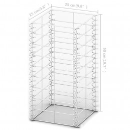 Acquista Set Gabbione 3 pz in Filo Zincato 25 x 25 x 50 cm con riferimento GHV-141044 della ditta GARDENHOME
