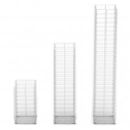 Acquista Set Gabbioni 3 pz in Filo Zincato con riferimento GHV-141048 della ditta GARDENHOME
