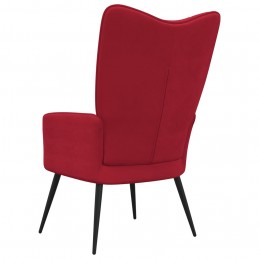 Acquista Poltrona Relax Rosso Vino in Velluto con riferimento GHV-328078 della ditta GARDENHOME