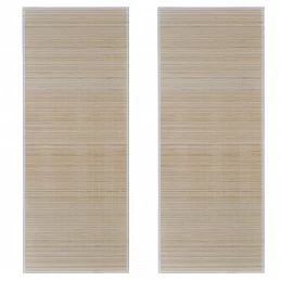 Acquista Tappeti Rettangolari in Bambù Naturale 2 pz 120x180 cm con riferimento GHV-278744 della ditta GARDENHOME