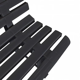 Acquista Panchina da Giardino 145,5 cm in Plastica Antracite con riferimento GHV-43585 della ditta GARDENHOME