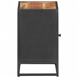 Acquista Comodino 40x30x50 cm Legno di Mango Grezzo e Canna Naturale con riferimento GHV-323140 della ditta GARDENHOME
