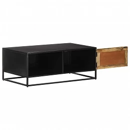 Acquista Tavolino da Salotto 90x50x35 cm in Legno di Mango Grezzo con riferimento GHV-323149 della ditta GARDENHOME