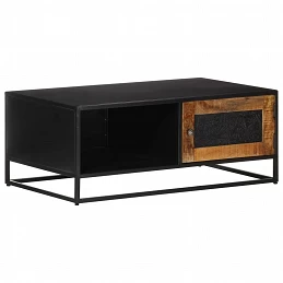 Acquista Tavolino da Salotto 90x50x35 cm in Legno di Mango Grezzo con riferimento GHV-323149 della ditta GARDENHOME