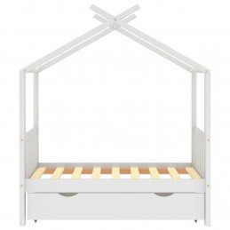 Acquista Giroletto per Bambini Cassetto Bianco in Pino Massello 70x140cm con riferimento GHV-322148 della ditta GARDENHOME