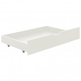 Acquista Giroletto con 2 Cassetti Bianco in Massello di Pino 90x200 cm con riferimento GHV-322155 della ditta GARDENHOME