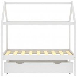 Acquista Giroletto per Bambini Cassetto Bianco in Pino Massello 70x140cm con riferimento GHV-322139 della ditta GARDENHOME