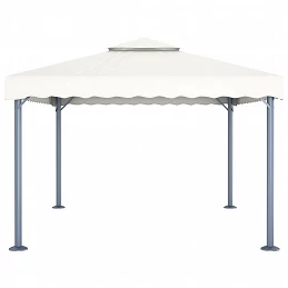 Acquista Gazebo 400x300 cm Crema Alluminio con riferimento GHV-48062 della ditta GARDENHOME