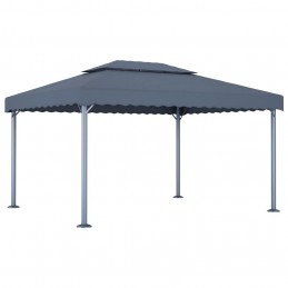 Acquista Gazebo 400x300 cm Antracite Alluminio con riferimento GHV-48063 della ditta GARDENHOME