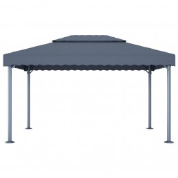 Acquista Gazebo 400x300 cm Antracite Alluminio con riferimento GHV-48063 della ditta GARDENHOME