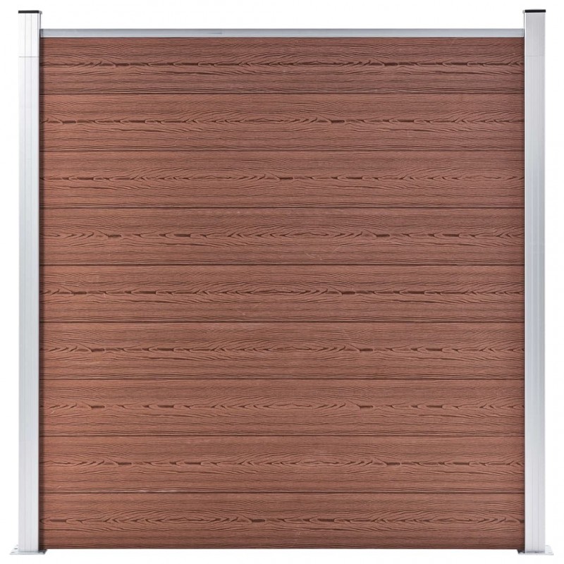 Acquista Pannello di Recinzione in WPC 180x186 cm Marrone con riferimento GHV-49066 della ditta GARDENHOME