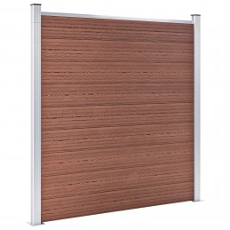 Acquista Pannello di Recinzione in WPC 180x186 cm Marrone con riferimento GHV-49066 della ditta GARDENHOME