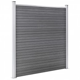Acquista Pannello di Recinzione in WPC 180x186 cm Grigio con riferimento GHV-49067 della ditta GARDENHOME