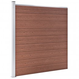 Acquista Pannello di Recinzione in WPC 175x186 cm Marrone con riferimento GHV-49068 della ditta GARDENHOME