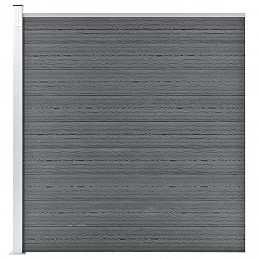 Acquista Pannello di Recinzione in WPC 175x186 cm Grigio con riferimento GHV-49069 della ditta GARDENHOME