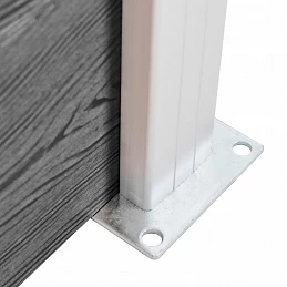 Acquista Pannello di Recinzione in WPC 175x186 cm Grigio con riferimento GHV-49069 della ditta GARDENHOME