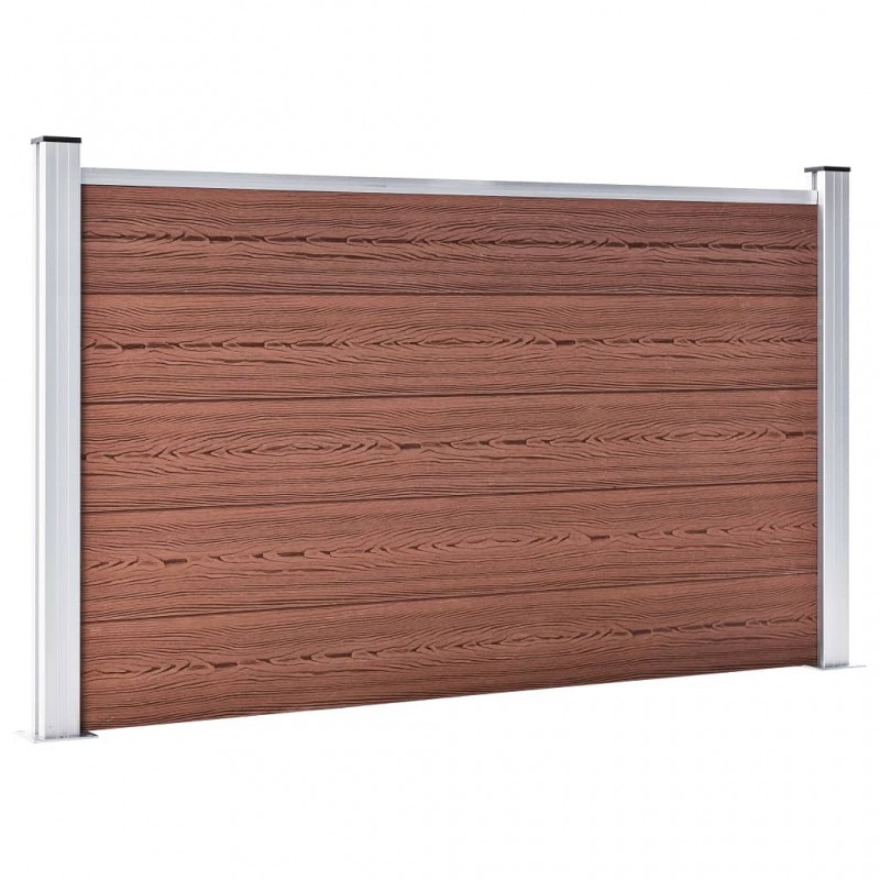 Acquista Pannello di Recinzione in WPC 180x105 cm Marrone con riferimento GHV-49072 della ditta GARDENHOME