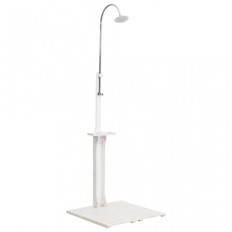 Acquista Doccia da Giardino Bianca in Legno con riferimento GHV-48207 della ditta GARDENHOME
