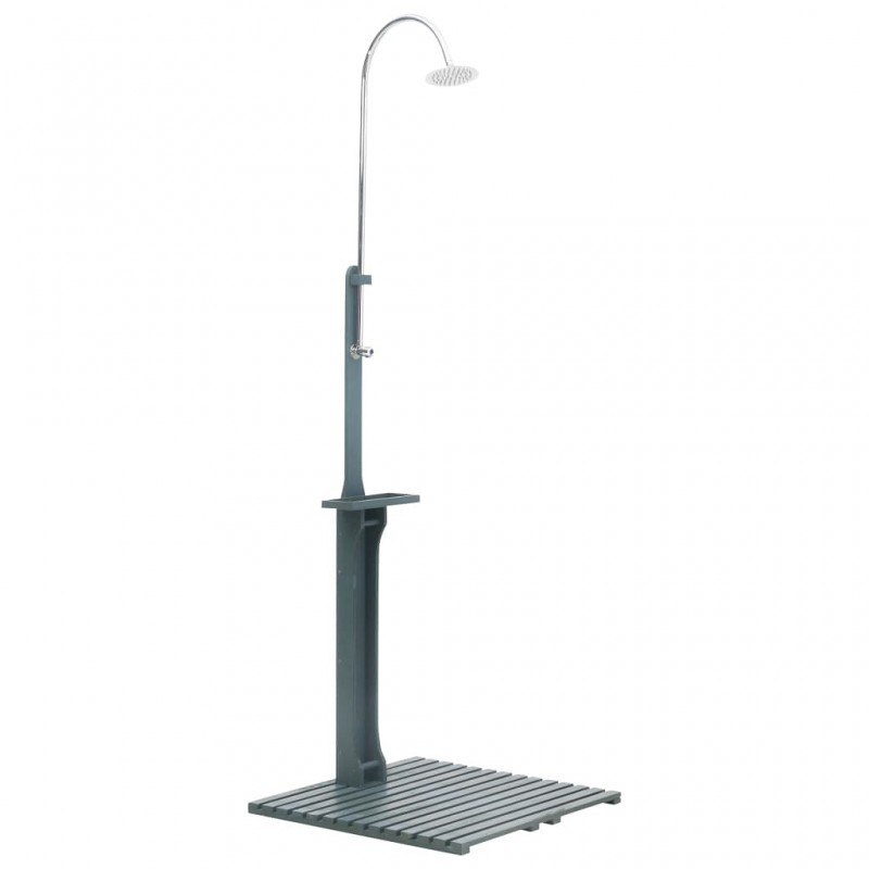Acquista Doccia da Giardino Antracite in Legno con riferimento GHV-48208 della ditta GARDENHOME