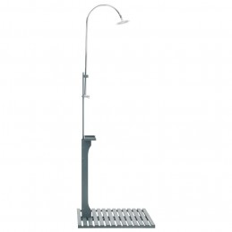 Acquista Doccia da Giardino Antracite in Legno con riferimento GHV-48208 della ditta GARDENHOME
