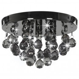Acquista Lampadario con Perle Fumé Tondo Nero G9 con riferimento GHV-281581 della ditta GARDENHOME