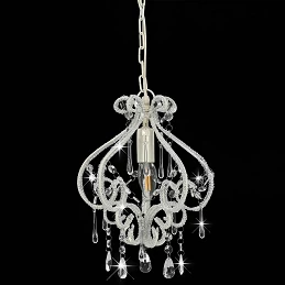 Acquista Lampadario con Perle Bianco Rotondo E14 con riferimento GHV-281593 della ditta GARDENHOME