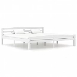 Acquista Giroletto Bianco in Legno Massello di Pino 200x200 cm con riferimento GHV-322074 della ditta GARDENHOME