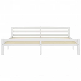 Acquista Giroletto Bianco in Legno Massello di Pino 200x200 cm con riferimento GHV-322074 della ditta GARDENHOME