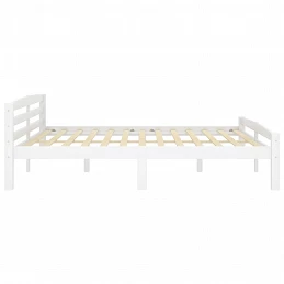 Acquista Giroletto Bianco in Legno Massello di Pino 200x200 cm con riferimento GHV-322074 della ditta GARDENHOME
