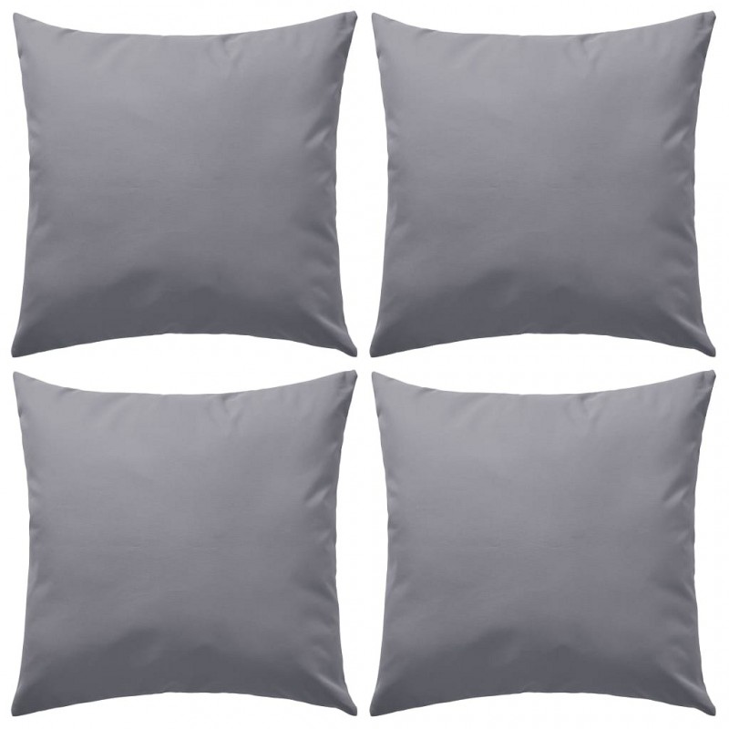 Acquista Cuscini da Esterno 4 pz 45x45 cm Grigi con riferimento GHV-132303 della ditta GARDENHOME