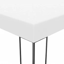 Acquista Gazebo da Giardino in Acciaio Verniciato 4x3x2,7 m Bianco con riferimento GHV-47956 della ditta GARDENHOME