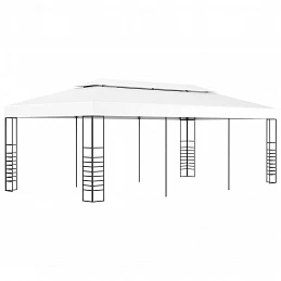 Acquista Tenda Gazebo 6x3 m Bianco con riferimento GHV-47957 della ditta GARDENHOME