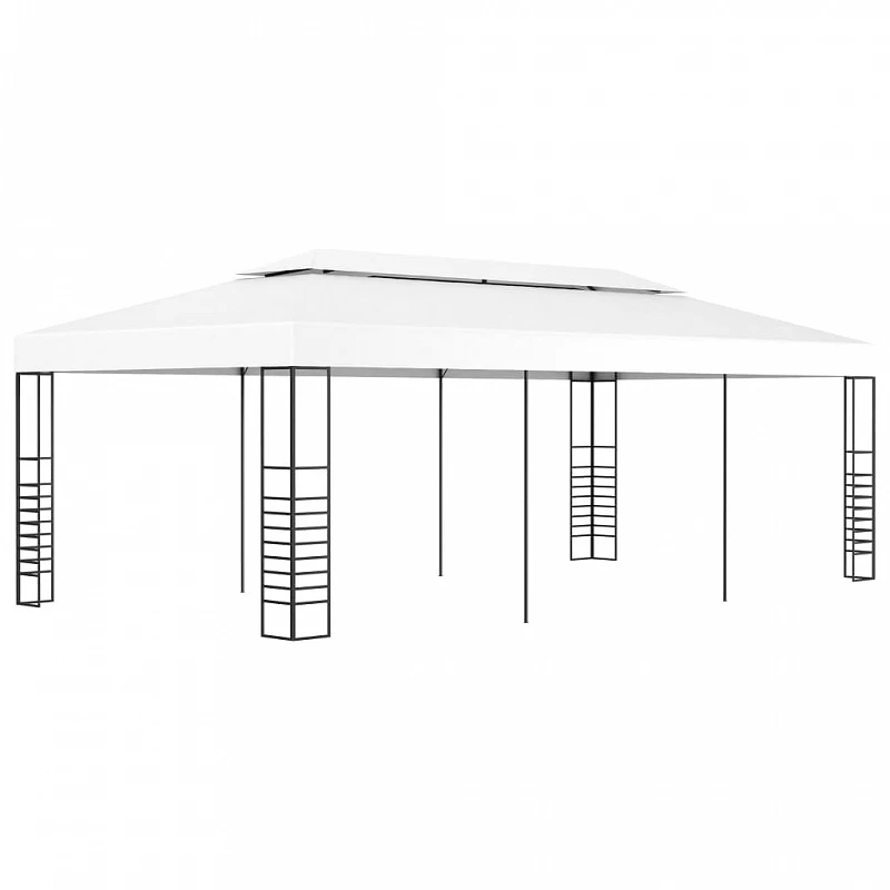 Acquista Tenda Gazebo 6x3 m Bianco con riferimento GHV-47957 della ditta GARDENHOME
