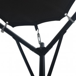 Acquista Gazebo Padiglione Tenda Tettoia 3x3 m Acciaio Antracite con riferimento GHV-47962 della ditta GARDENHOME