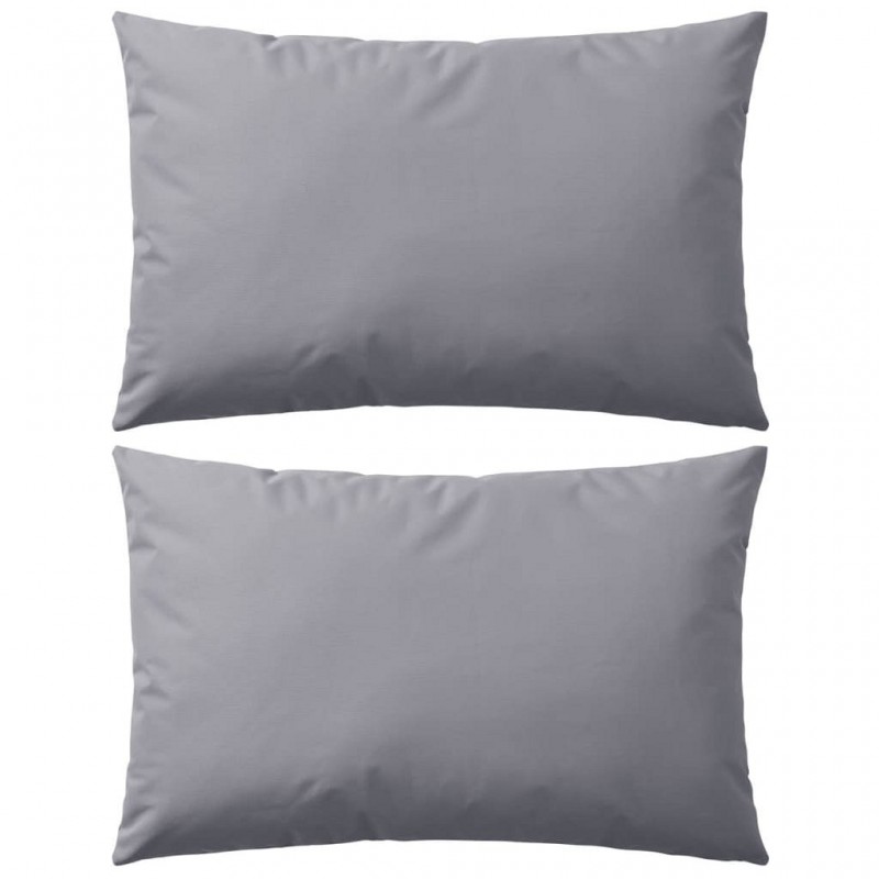 Acquista Cuscini da Esterno 2 pz 60x40 cm Grigi con riferimento GHV-132304 della ditta GARDENHOME