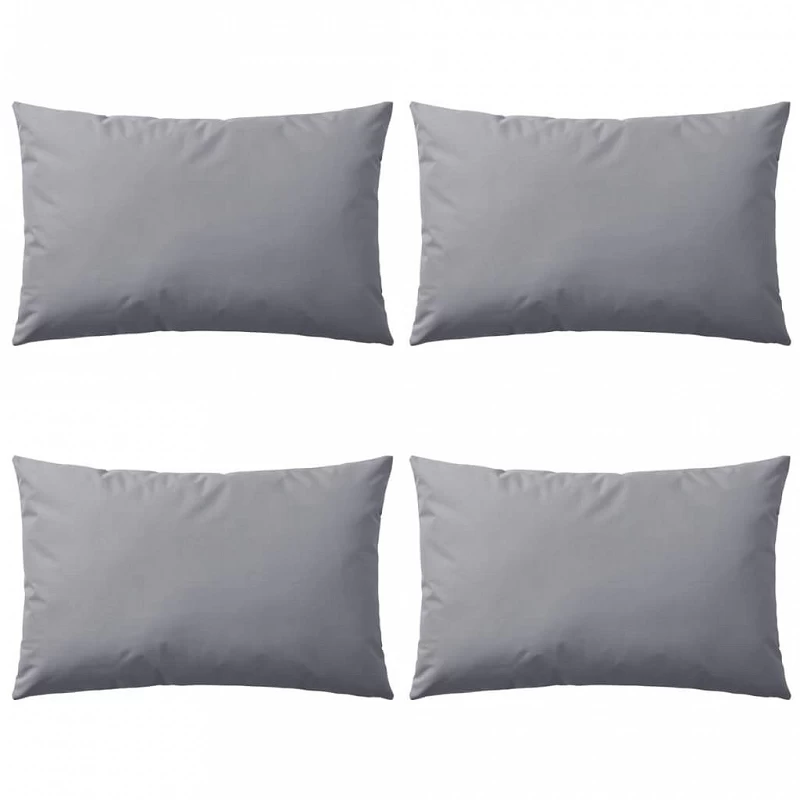 Acquista Cuscini da Esterno 4 pz 60x40 cm Grigi con riferimento GHV-132305 della ditta GARDENHOME