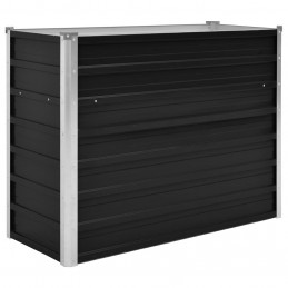 Acquista Fioriera per Giardino Antracite 100x40x77 cm in Acciaio Zincato con riferimento GHV-45732 della ditta GARDENHOME