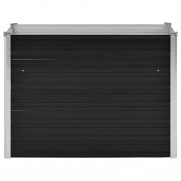 Acquista Fioriera per Giardino Antracite 100x40x77 cm in Acciaio Zincato con riferimento GHV-45732 della ditta GARDENHOME