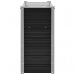 Acquista Fioriera per Giardino Antracite 100x40x77 cm in Acciaio Zincato con riferimento GHV-45732 della ditta GARDENHOME