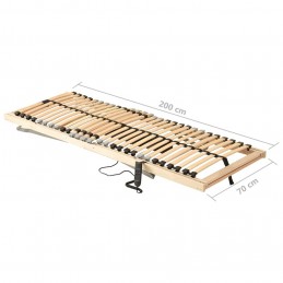 Acquista Letto con Telaio a Doghe Elettrico 28 Doghe 7 Zone 70x200 cm con riferimento GHV-321822 della ditta GARDENHOME