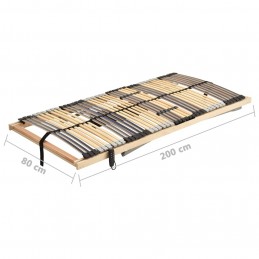 Acquista Letto con Telaio a Doghe Elettrico 42 Doghe 7 Zone 80x200 cm con riferimento GHV-321827 della ditta GARDENHOME